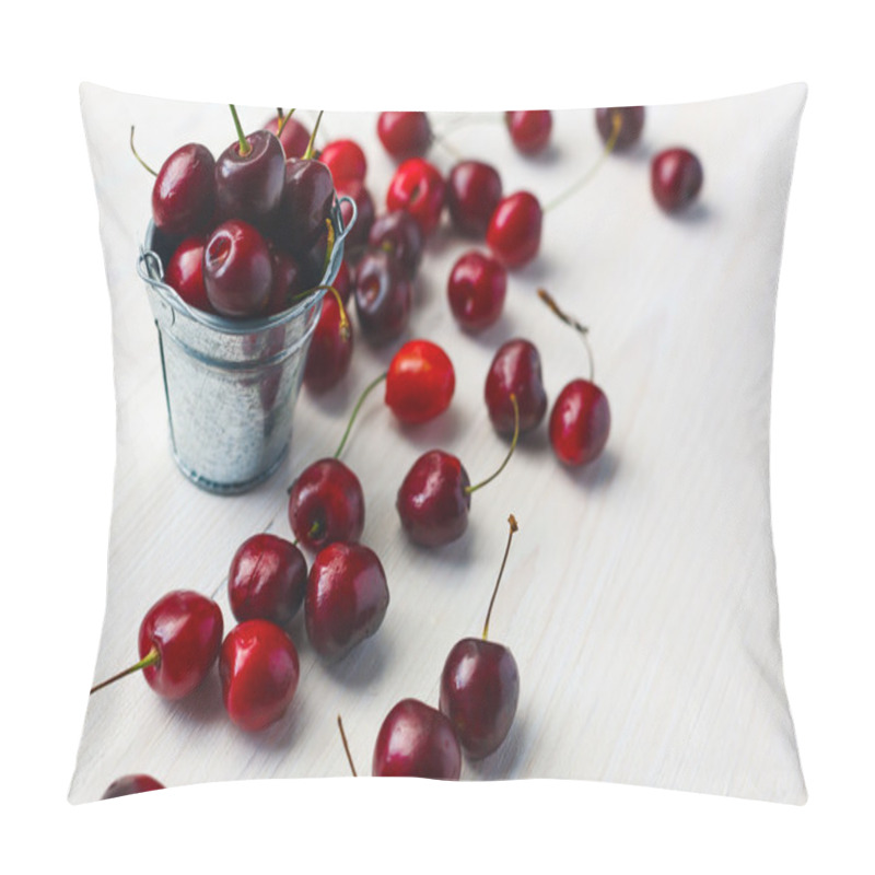 Personality  A Bucket Of Cherries Pillow Covers