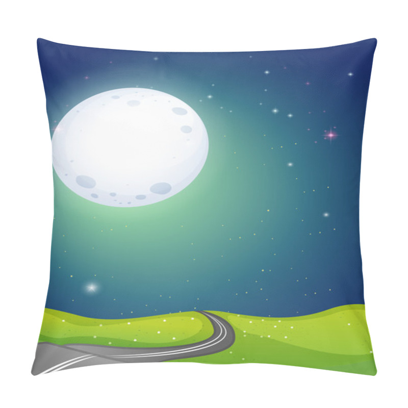 Personality  Fullmoon Pillow Covers