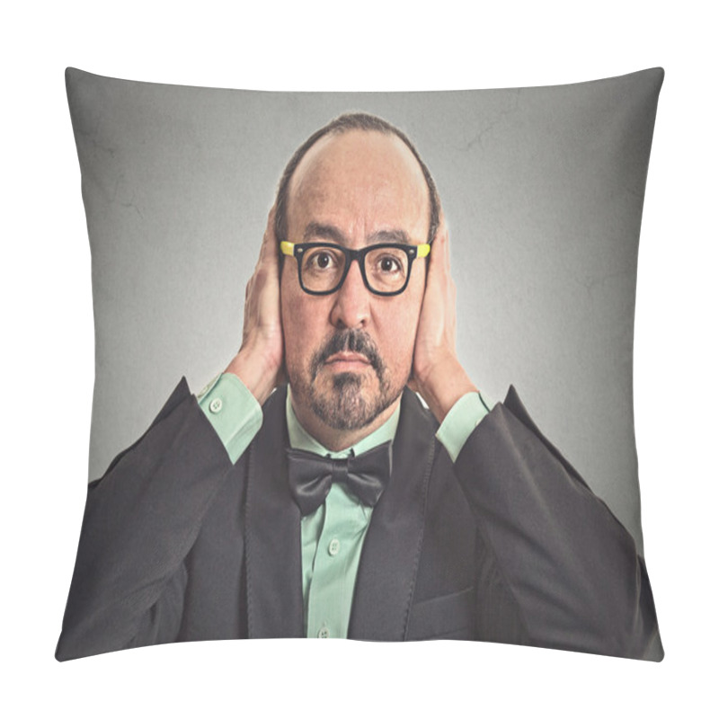 Personality  Hear No Evil Concept Pillow Covers