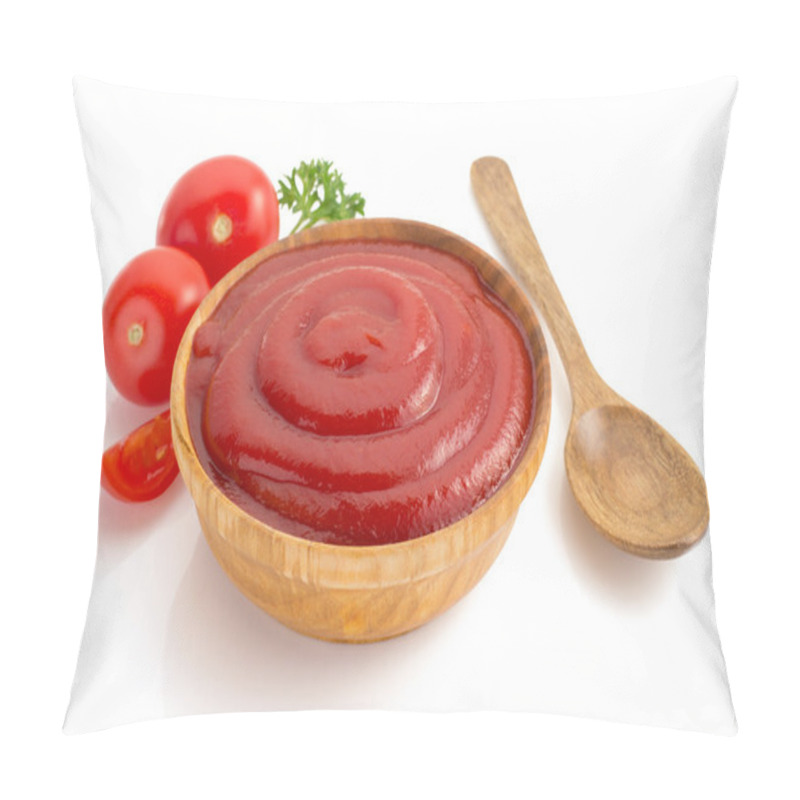 Personality  Tomato Sauce Isolated Pillow Covers