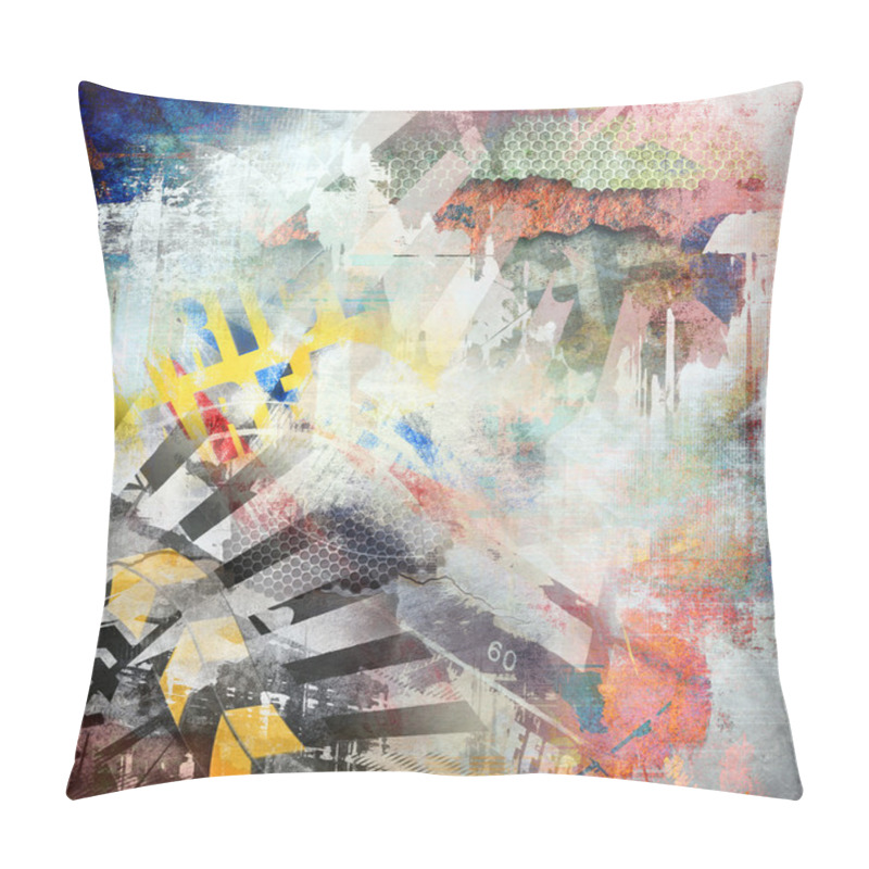 Personality  Abstract Grunge Texture Pillow Covers