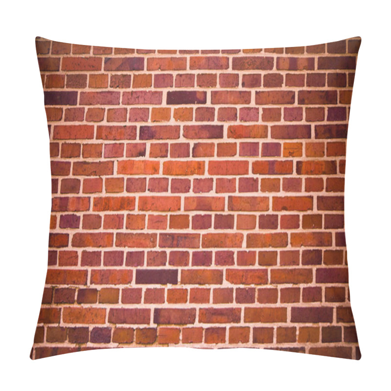 Personality  Red Bricks Wall Pillow Covers