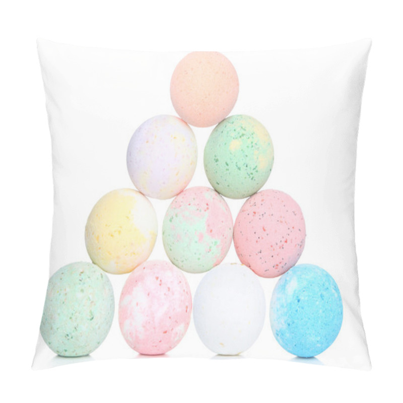 Personality  Bath Bombs On White Background Pillow Covers