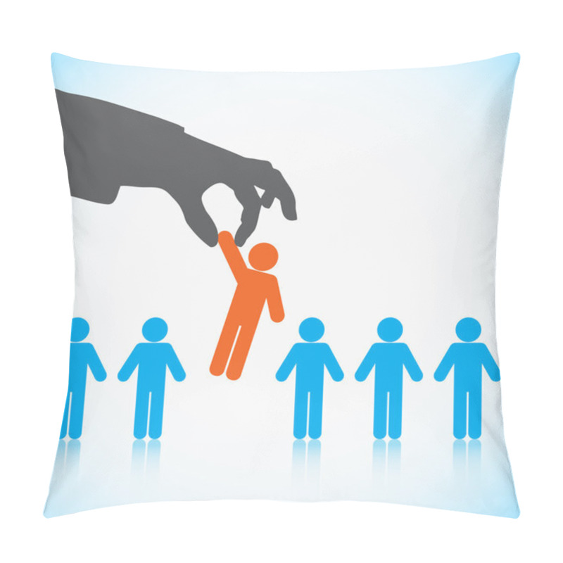 Personality  Human Resources Concept Pillow Covers