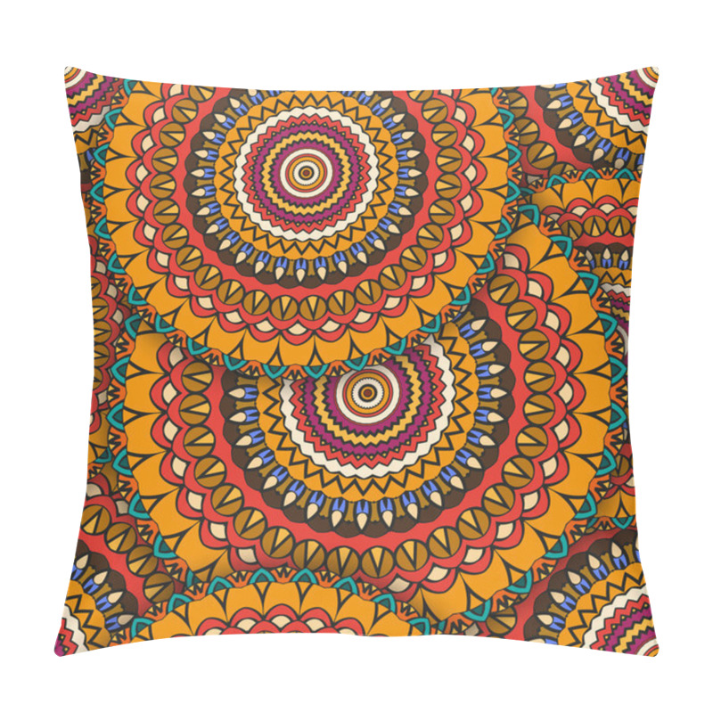 Personality  Seamless Ethnic Decorative Pattern Pillow Covers