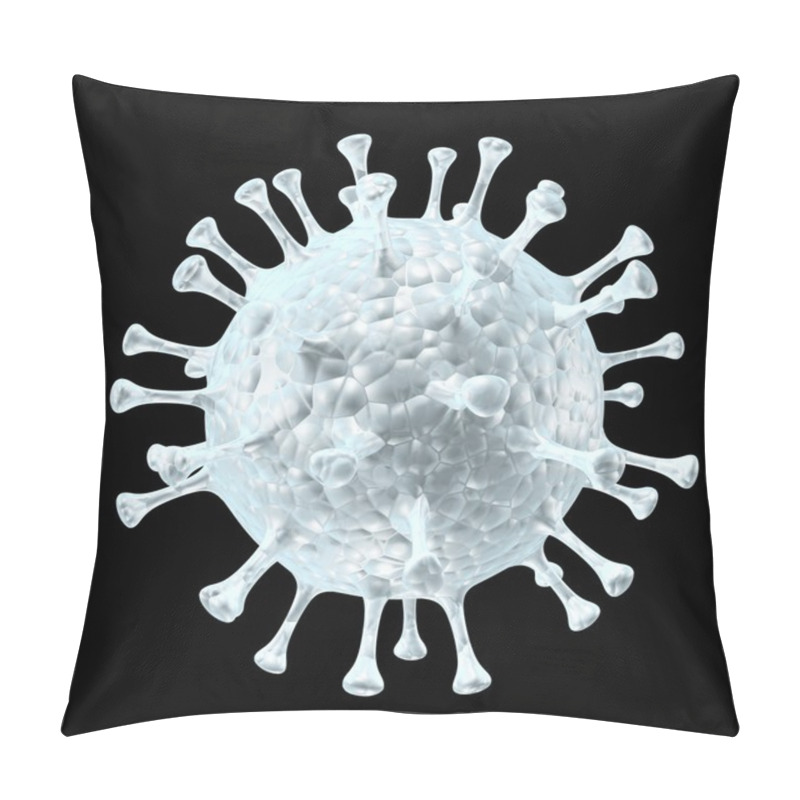 Personality  Virus And Bacterium Medical Microscopic Bacteria Cell Pillow Covers