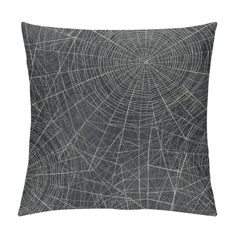 Personality  Spider Web  Illustration. Pillow Covers