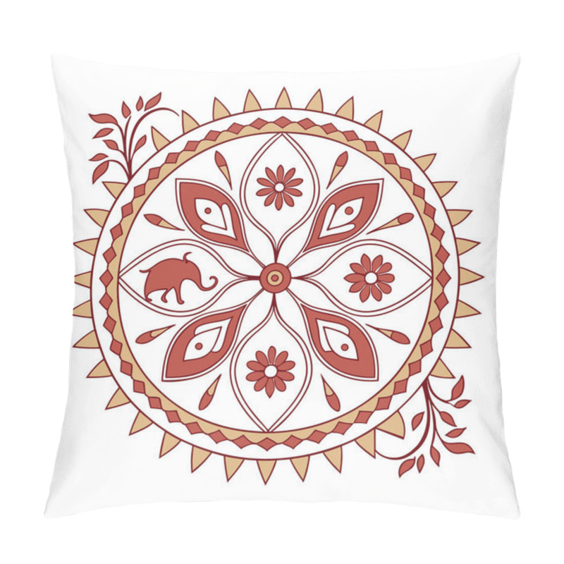 Personality  Traditional Mandala Art In Buddhism And Hinduism,  Pillow Covers