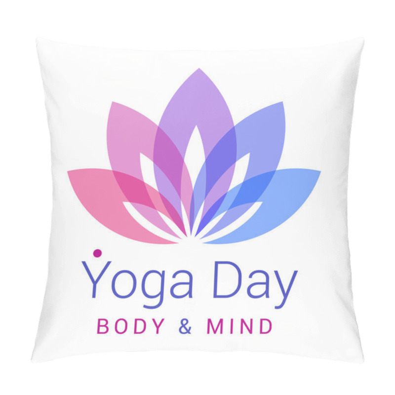 Personality  Lotus Flower As Symbol Of Yoga Pillow Covers