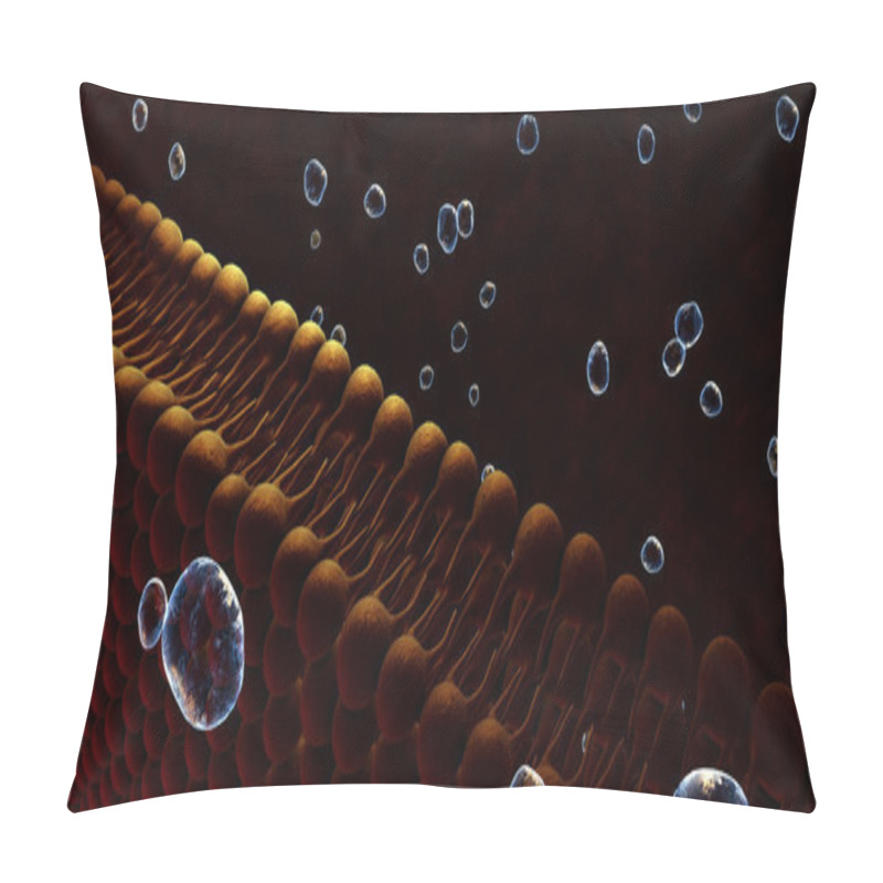 Personality  Plasma Membrane Of A Cell Pillow Covers