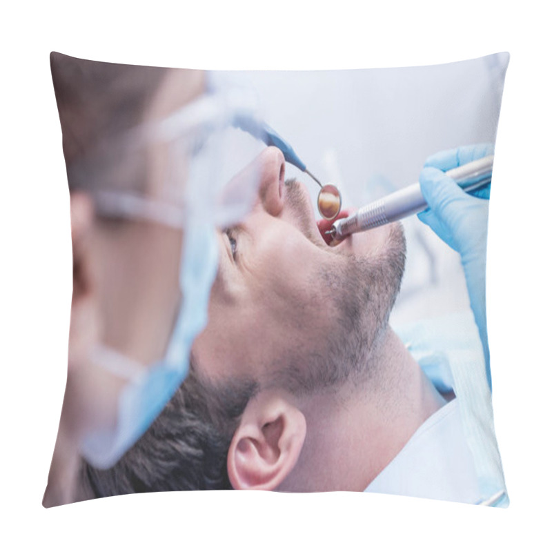 Personality  Dentist Curing Patients Teeth Pillow Covers