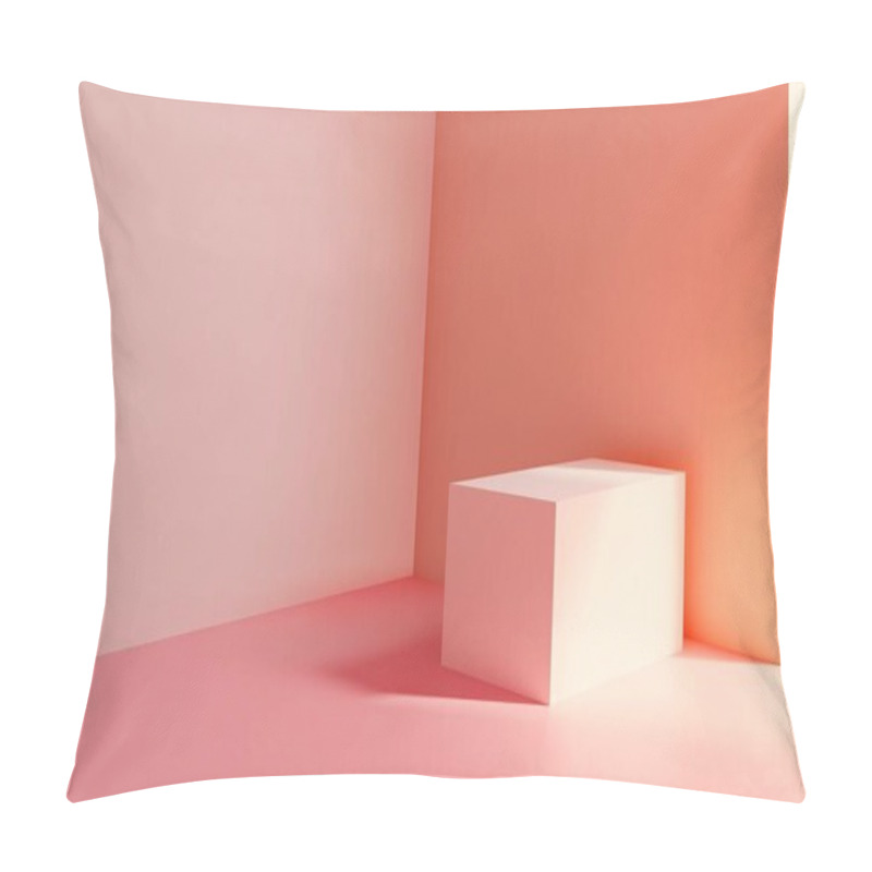 Personality  Soft Pink And Peach Gradient Minimalist Background Pillow Covers