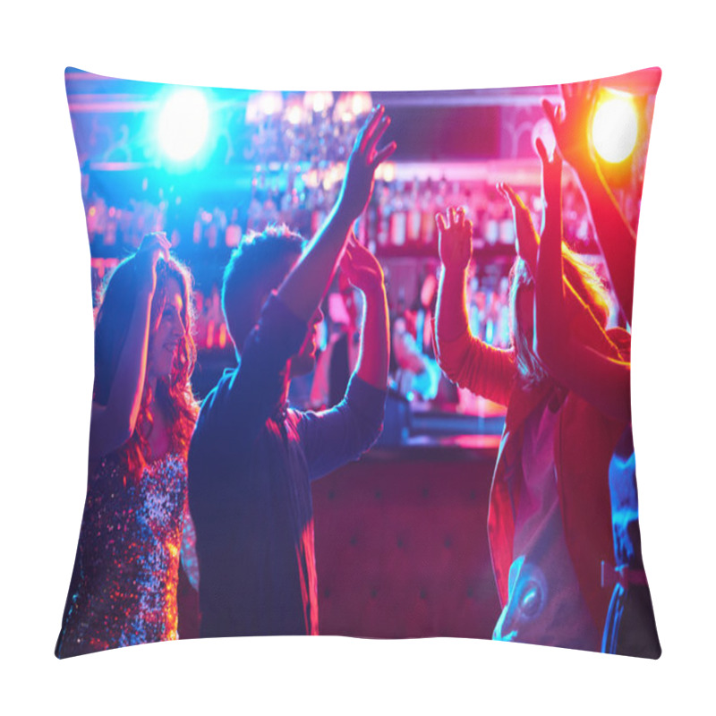 Personality  Friends Dancing At Disco Pillow Covers