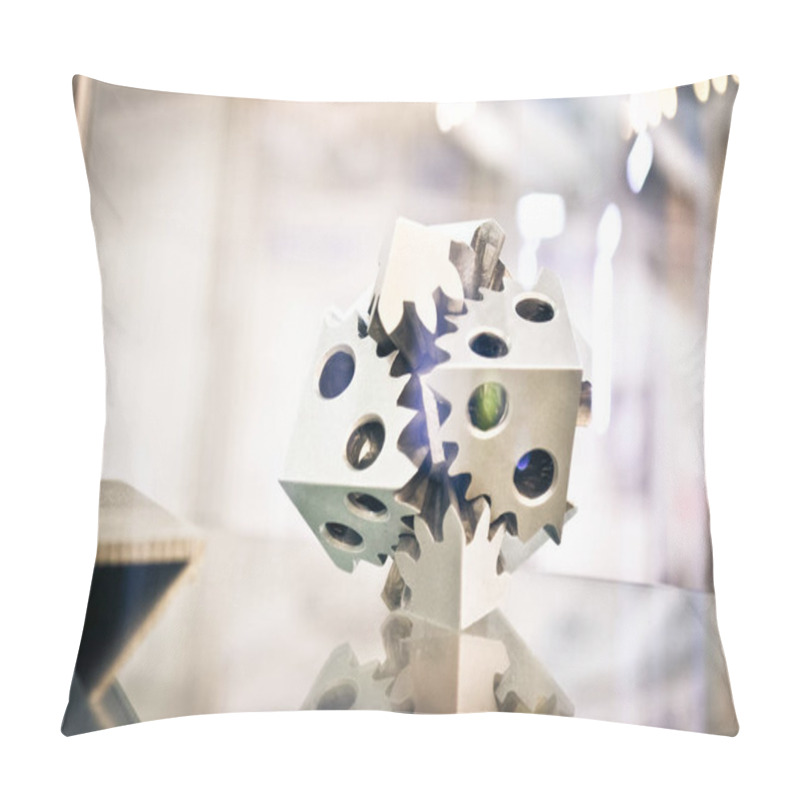 Personality  Selective Laser Melting. Object Printed On Metal 3d Printer Clos Pillow Covers