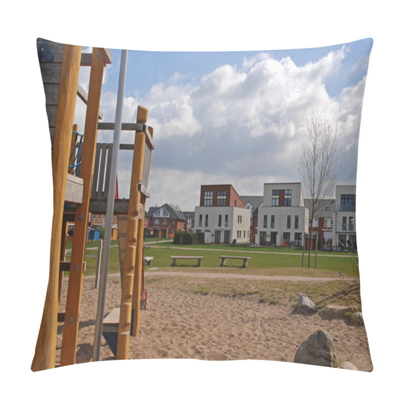 Personality  New Buildings With Playground Pillow Covers