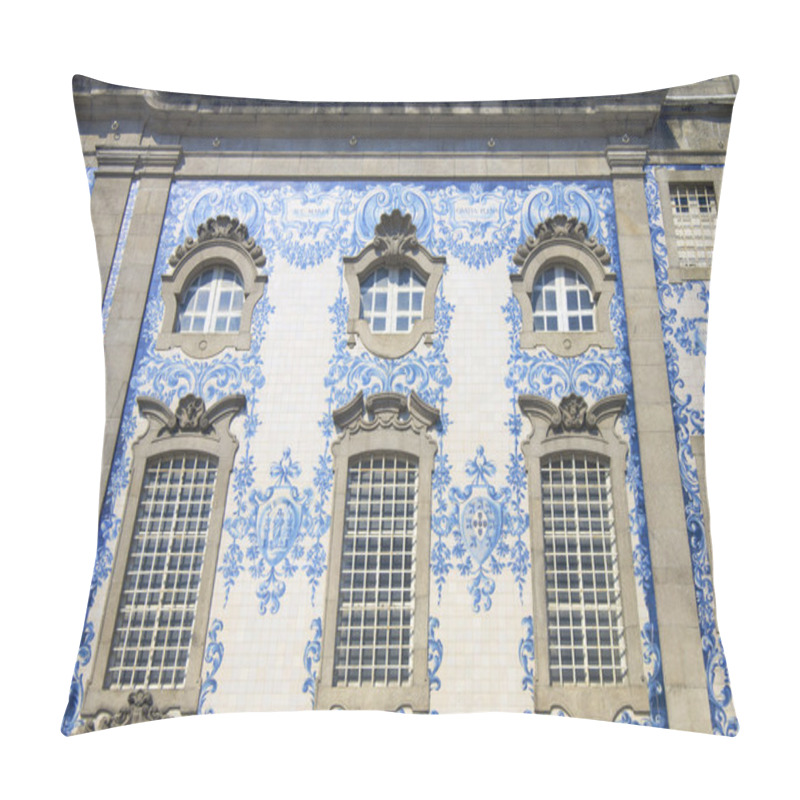 Personality  Blue Facade Pillow Covers