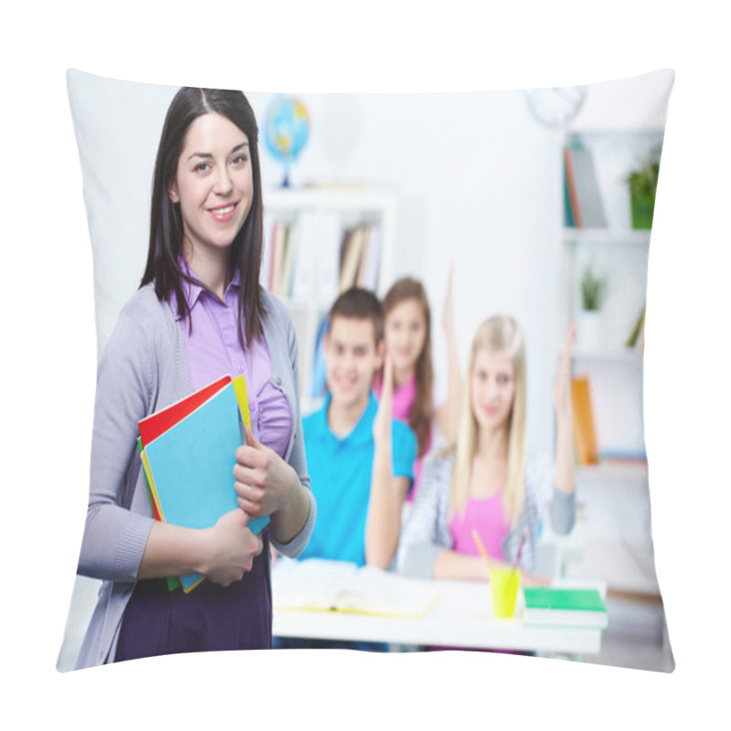 Personality  Happy Teacher Pillow Covers