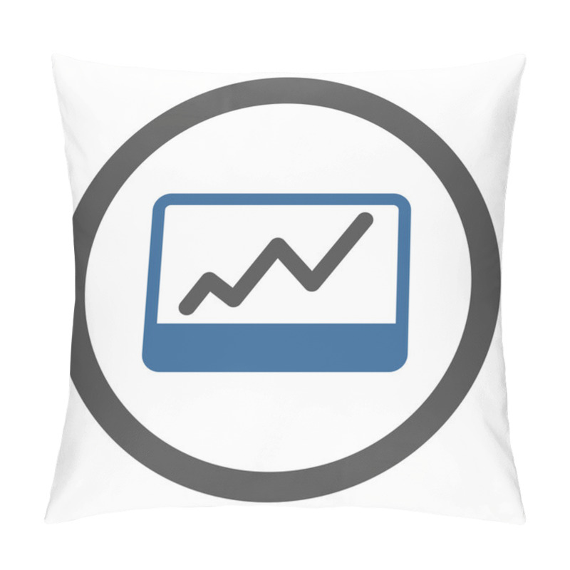 Personality  Stock Market Icon Pillow Covers