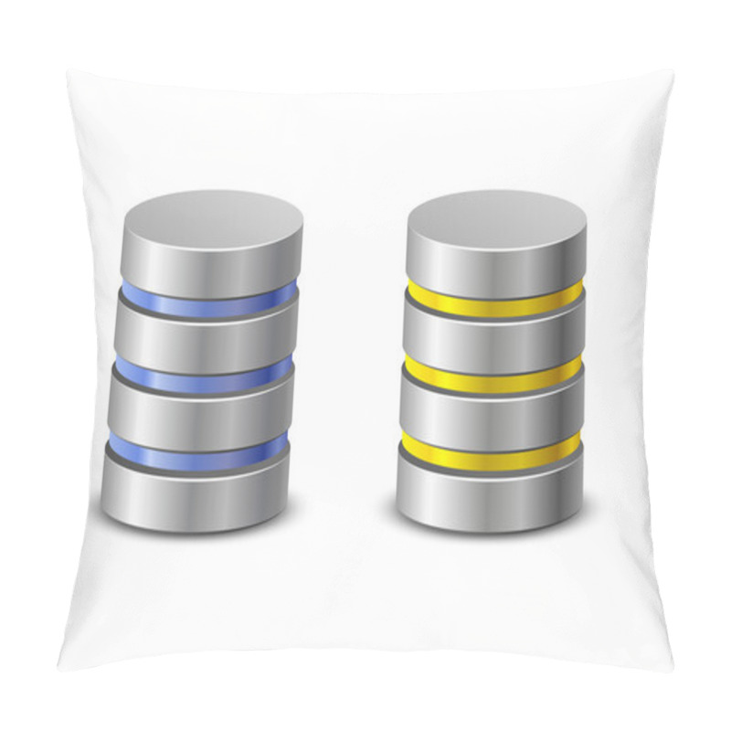 Personality  Database Icons Pillow Covers