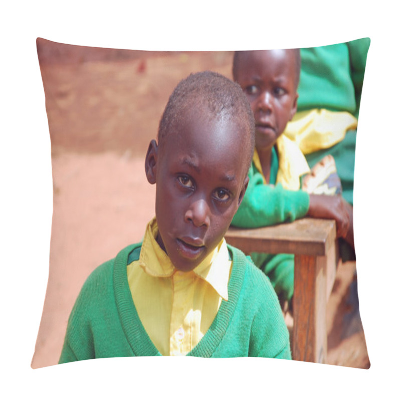 Personality  The Play Of Kindergarten Children Of The Village Of Pomerini-Tan Pillow Covers