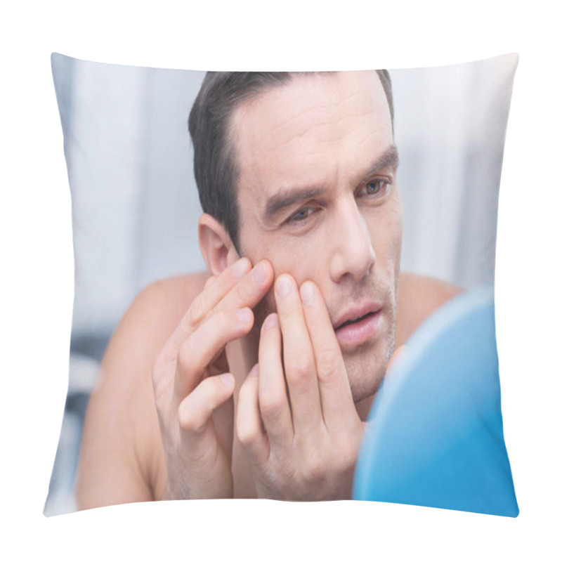 Personality  Appealing Focused  Squeezing Pimples Pillow Covers