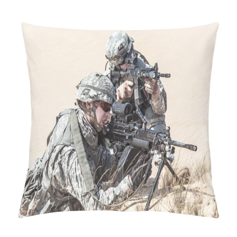 Personality  Infantrymen In Action Pillow Covers