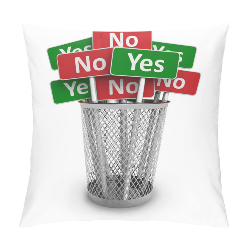 Personality  Voting Concept Pillow Covers