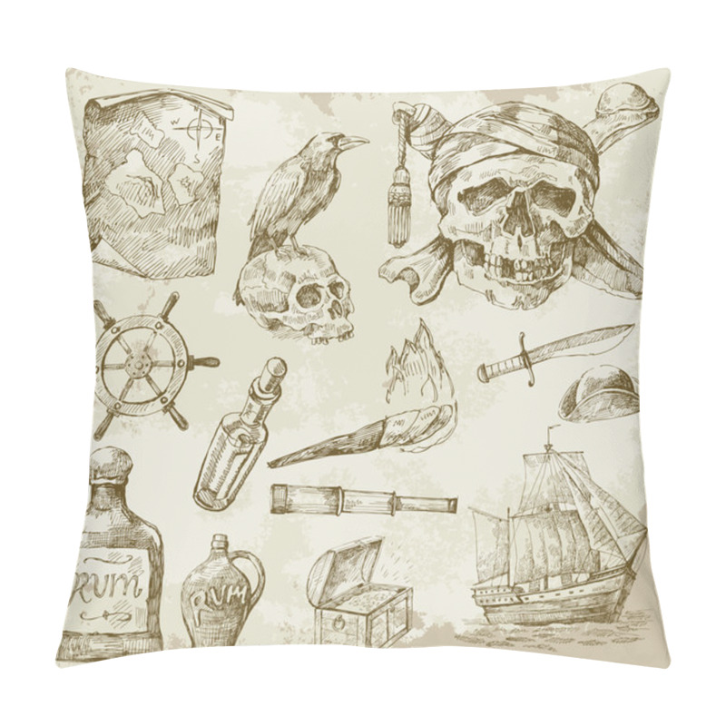 Personality  Pirate Collection Pillow Covers