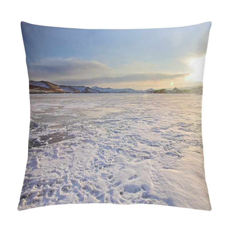 Personality  Sunset On Baikal Lake Pillow Covers