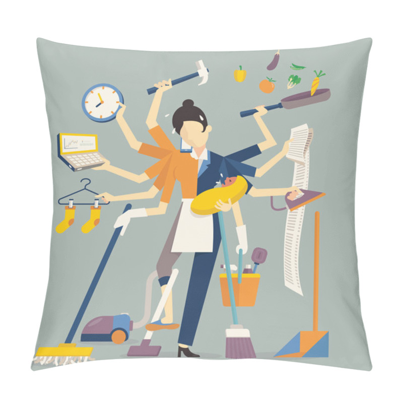 Personality  Super Mom Pillow Covers