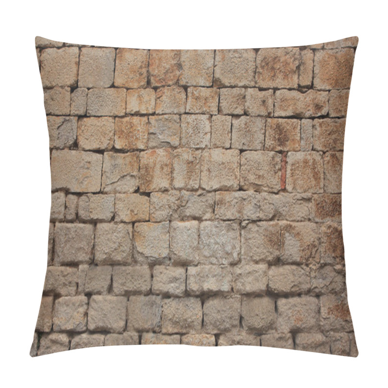 Personality  Old Gray Wall Of The Stones Pillow Covers