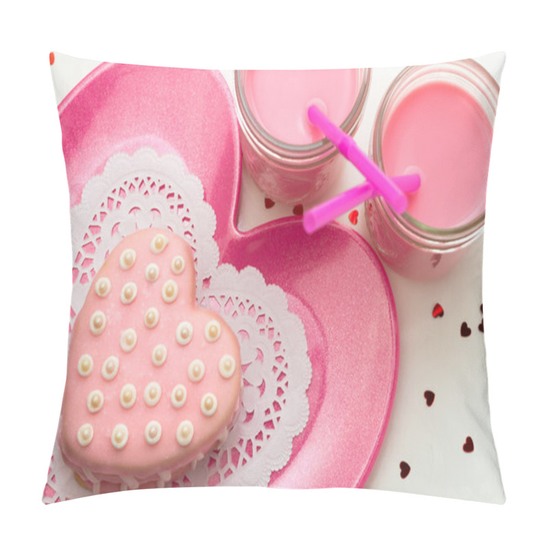 Personality  Valentine Decorated Cookies Pillow Covers