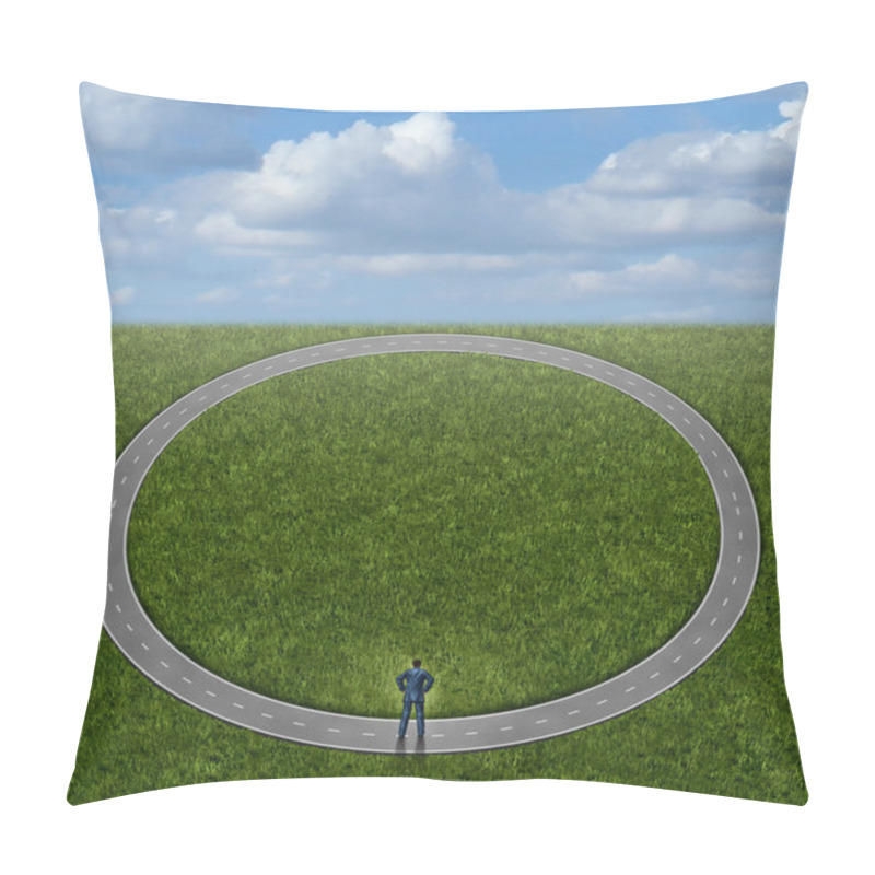 Personality  Going In Circles Pillow Covers