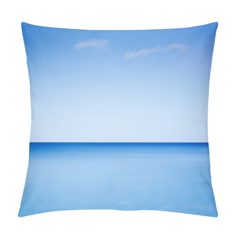 Personality  Mediterranean Sea, Longtime Exposure Pillow Covers