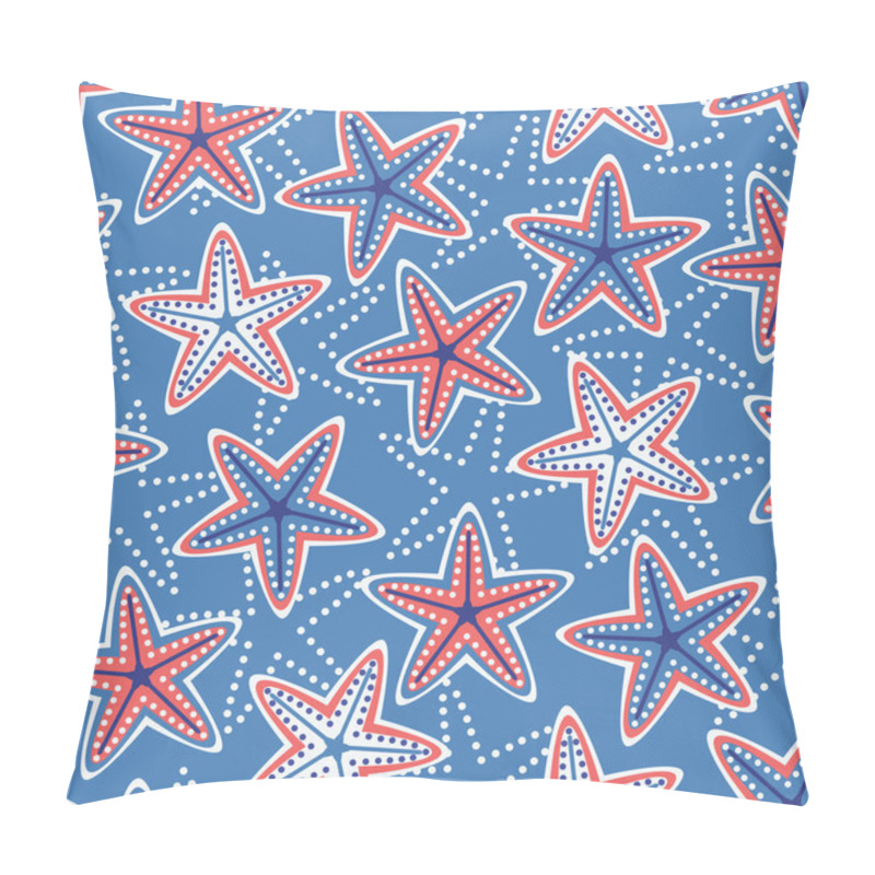 Personality  Seamless Pattern With Stars Pillow Covers