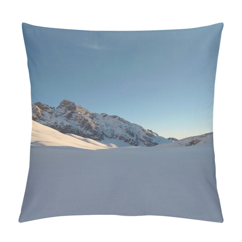 Personality  Beautiful View Of The Mountains. Zugspitze. Germany Pillow Covers