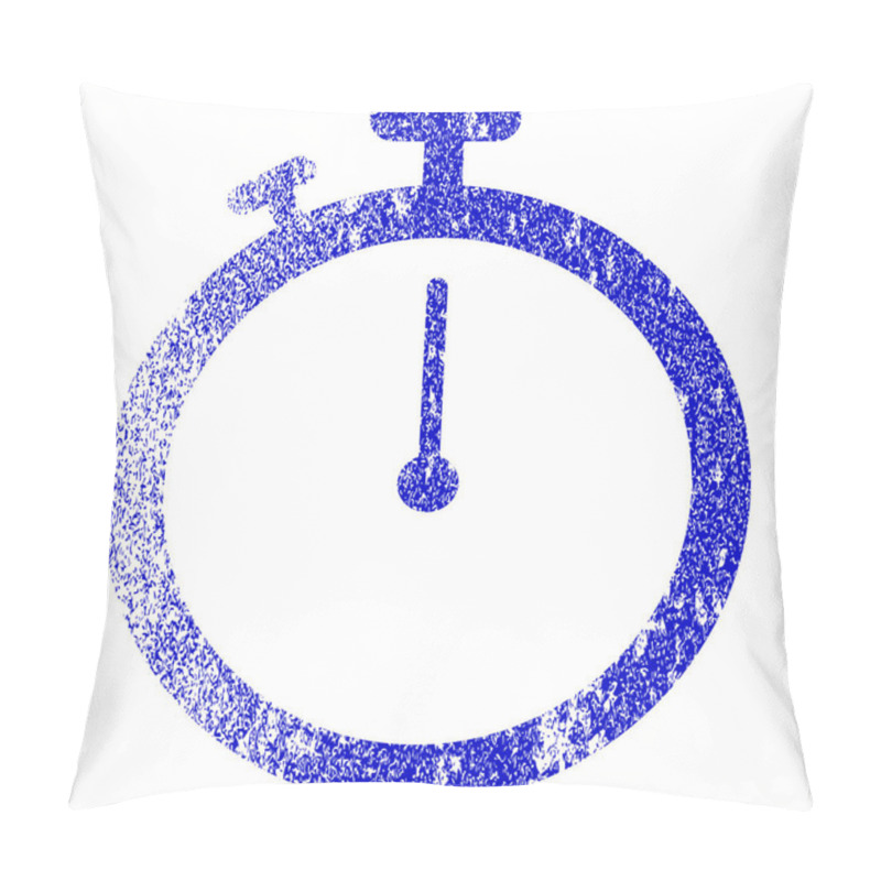 Personality  Stopwatch Textured Icon Pillow Covers