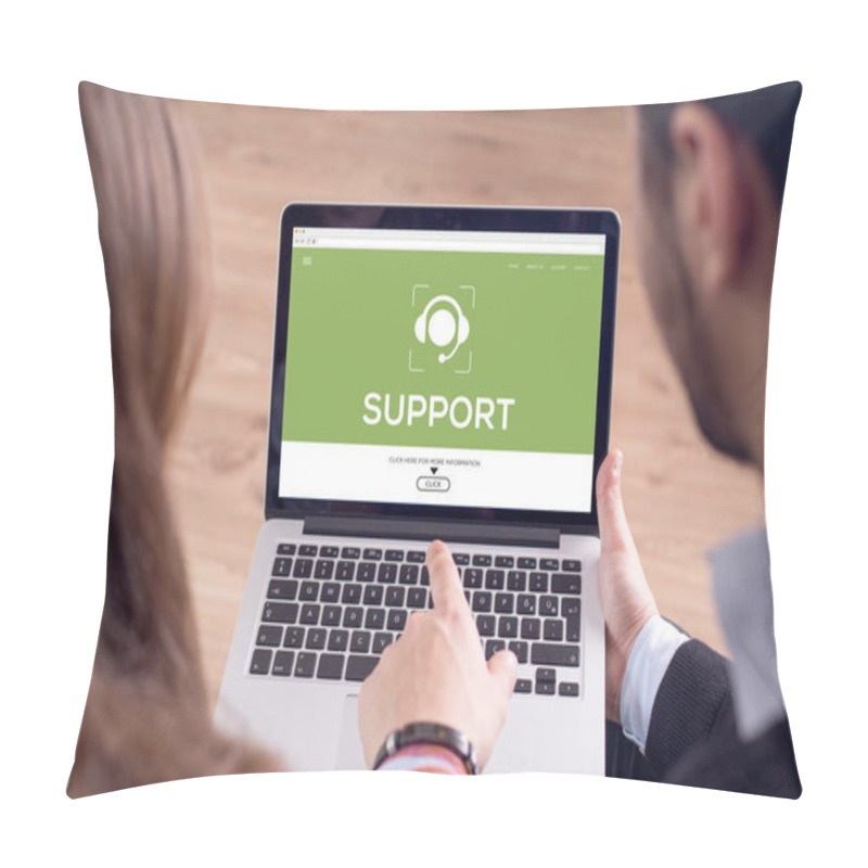 Personality  SUPPORT CONCEPT On Screen  Pillow Covers