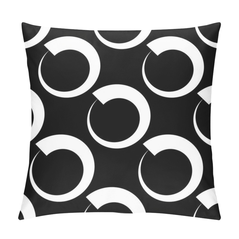 Personality  Circles Abstract Geometric Pattern Pillow Covers