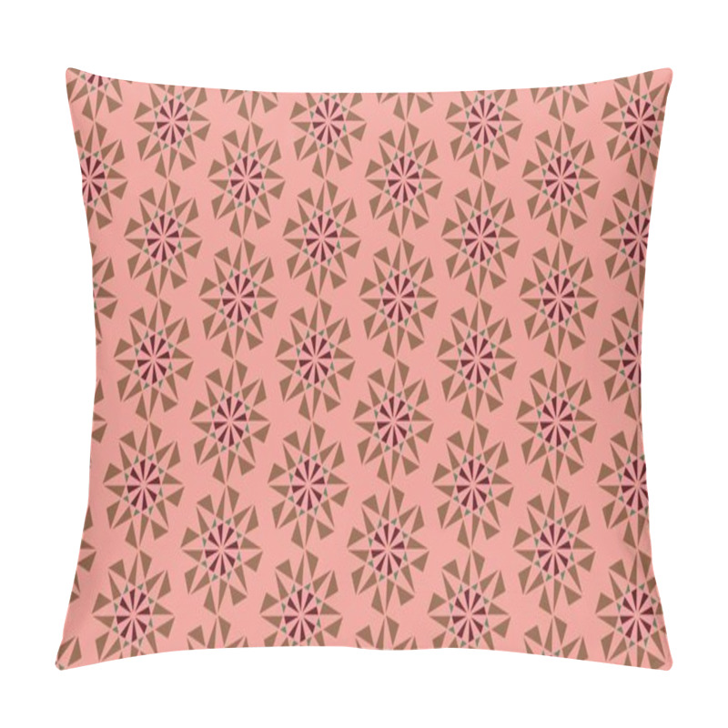 Personality  Seamless Abstract Background With Geometric Elements Pillow Covers