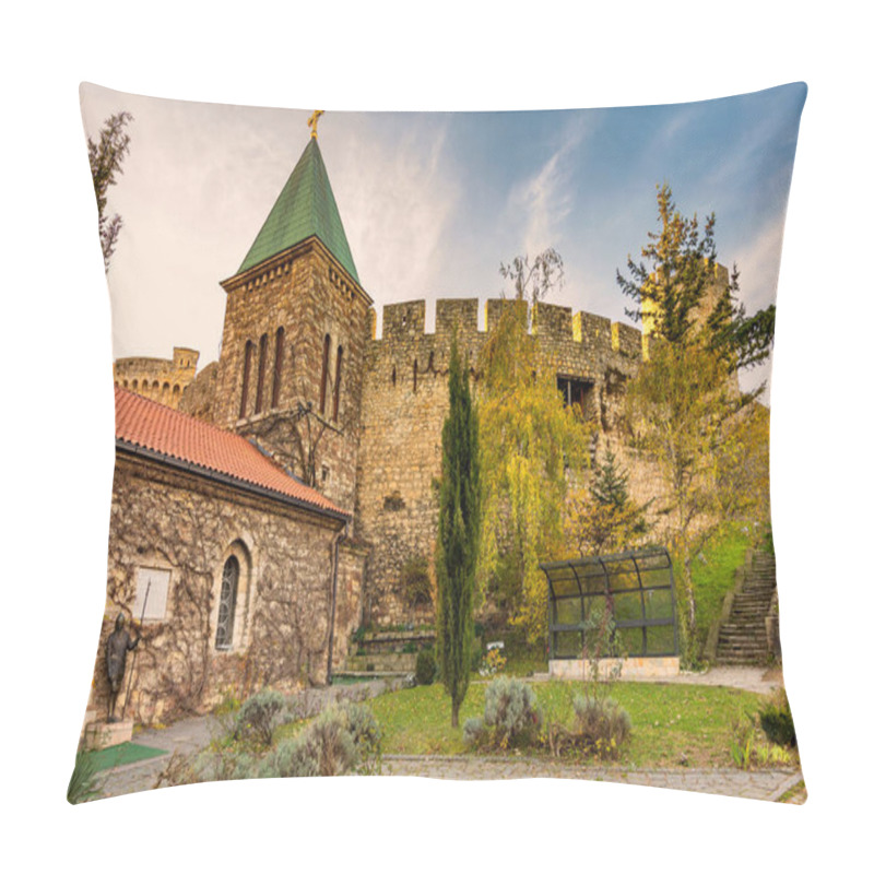 Personality  Little Rose Church (Ruzica Church), Serbian Orthodox Church In The Belgrade Fortress, In Belgrade, Capital Of Serbia Pillow Covers