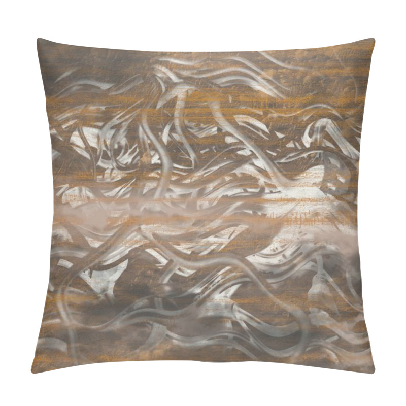 Personality  Abstract Grunge Background With Space  Pillow Covers