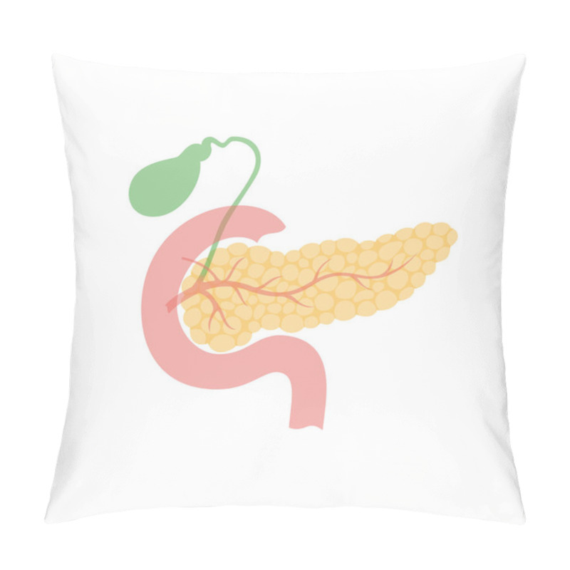 Personality  Pancreas And Gallbladder Pillow Covers