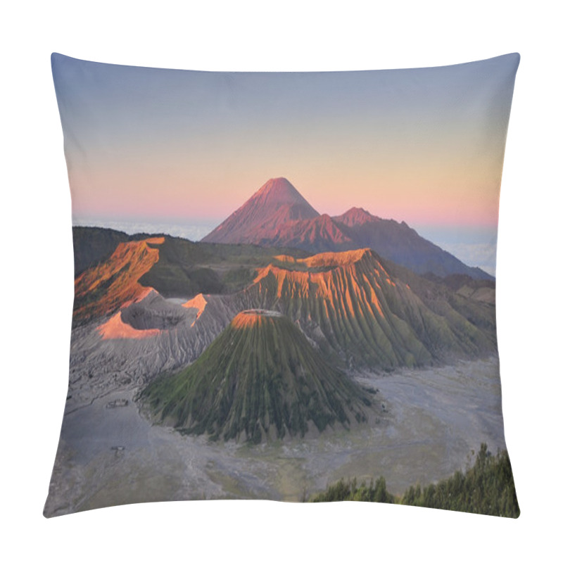 Personality  Bromo Volcano At Sunrise, Tengger Semeru National Park, East Java, Indonesia Pillow Covers