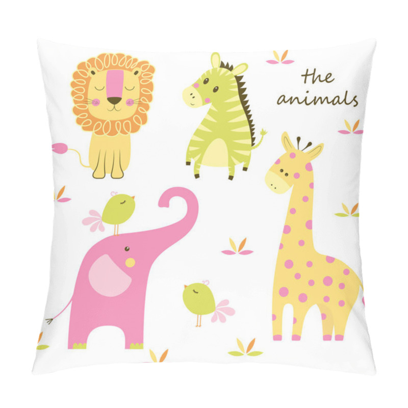 Personality  Animal Scandinavian Set Pillow Covers