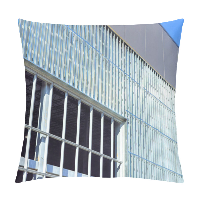 Personality  Frames Made Of Steel Profiles Metal Are Used To Construct Structure Of Buildings Pillow Covers