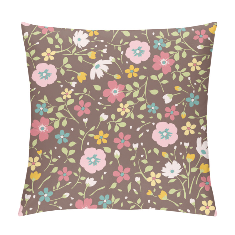 Personality  Seamless Tiny Floral Seamless Pattern Pillow Covers