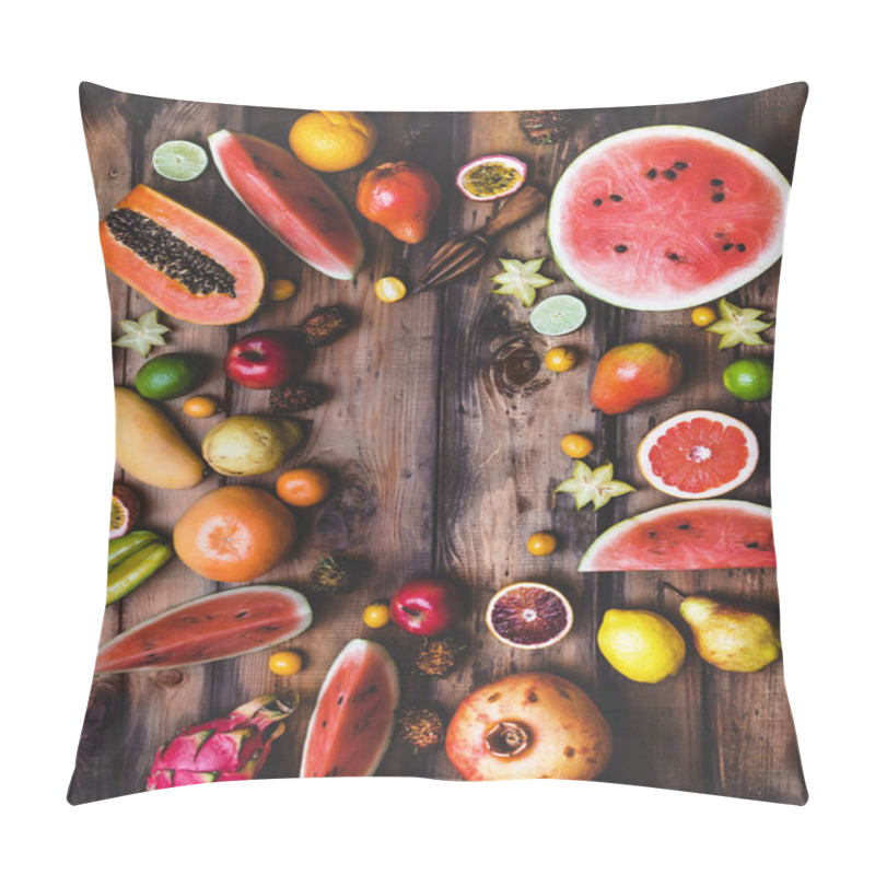 Personality  Different Fruits Pillow Covers