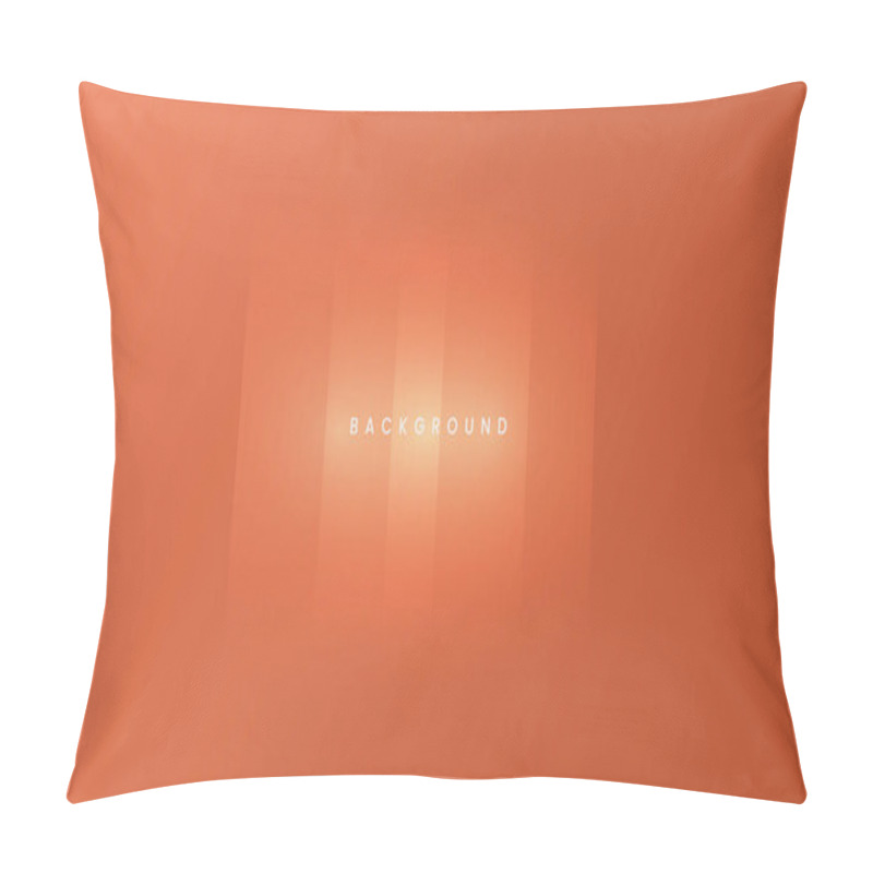 Personality  Orange Background Abstract Vertical Bright Lines Pillow Covers