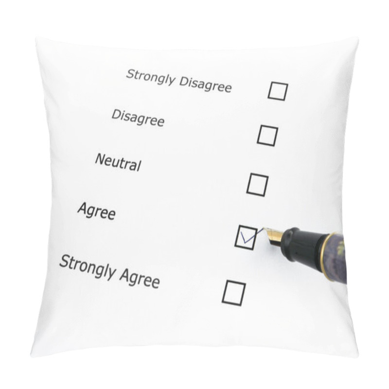 Personality  Questionnaire Options Pillow Covers